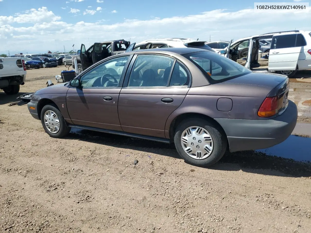 1998 Saturn Sl1 VIN: 1G8ZH528XWZ140961 Lot: 61259575