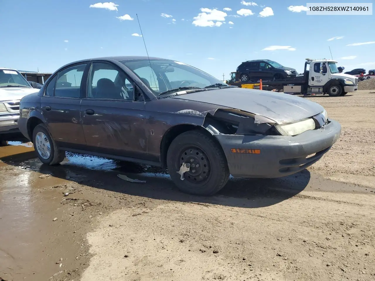 1998 Saturn Sl1 VIN: 1G8ZH528XWZ140961 Lot: 61259575