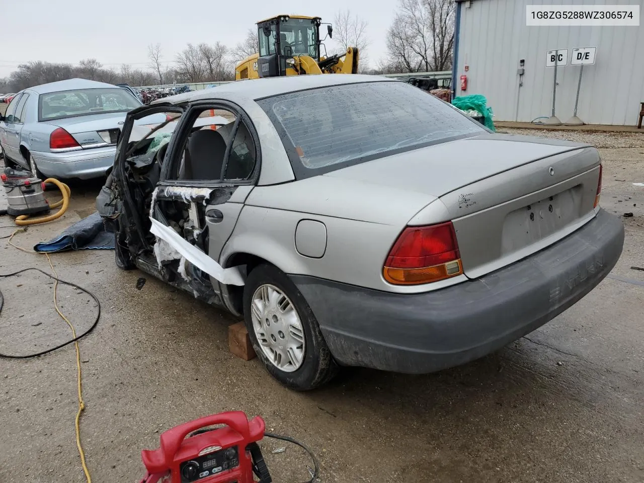 1998 Saturn Sl1 VIN: 1G8ZG5288WZ306574 Lot: 86627384