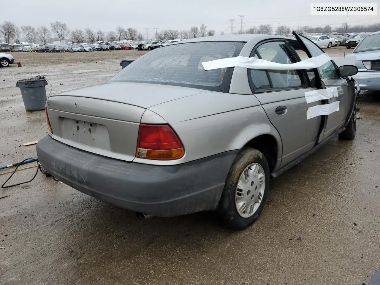 1998 Saturn Sl1 VIN: 1G8ZG5288WZ306574 Lot: 86627384