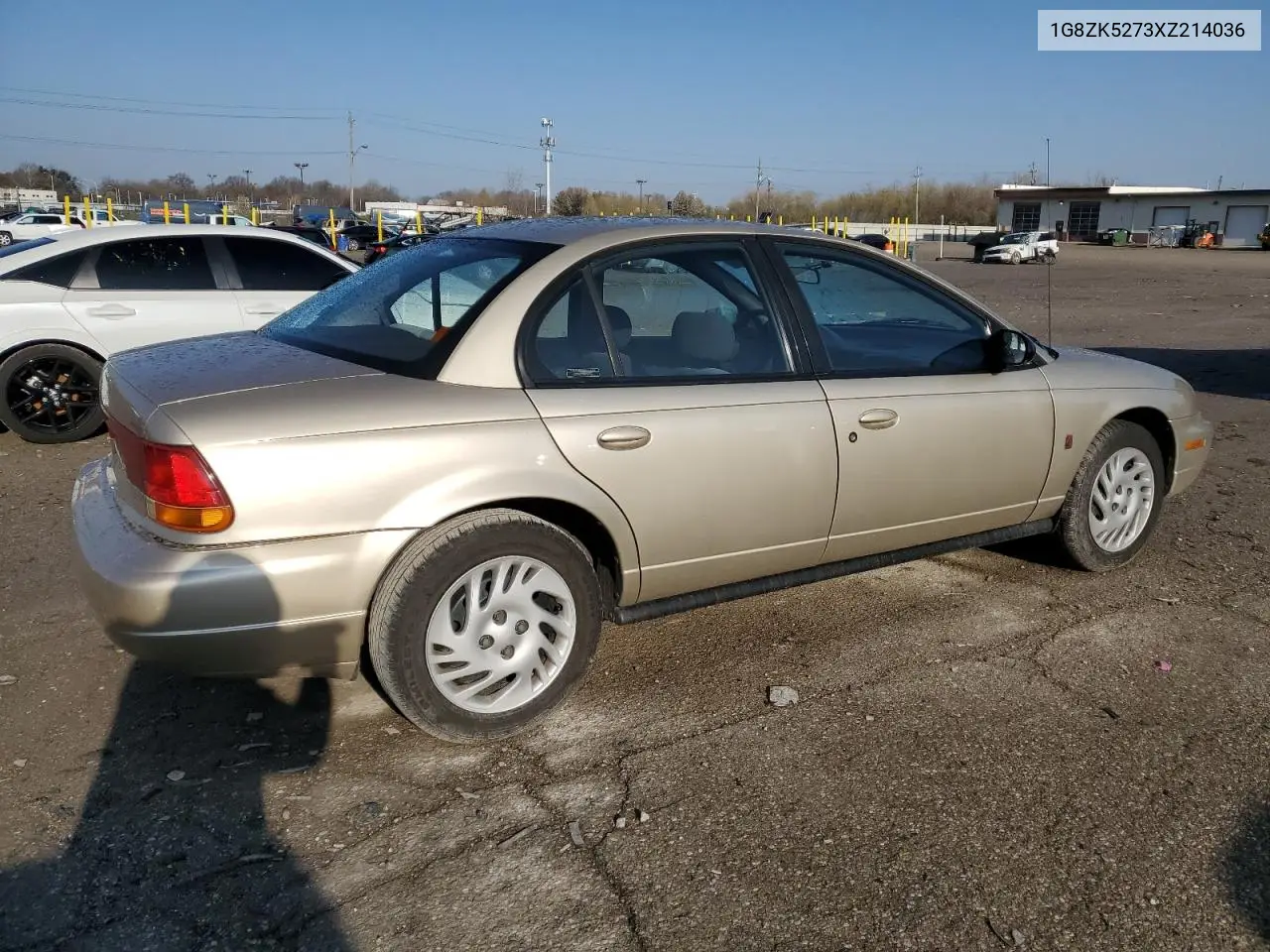 1999 Saturn Sl2 VIN: 1G8ZK5273XZ214036 Lot: 52038625
