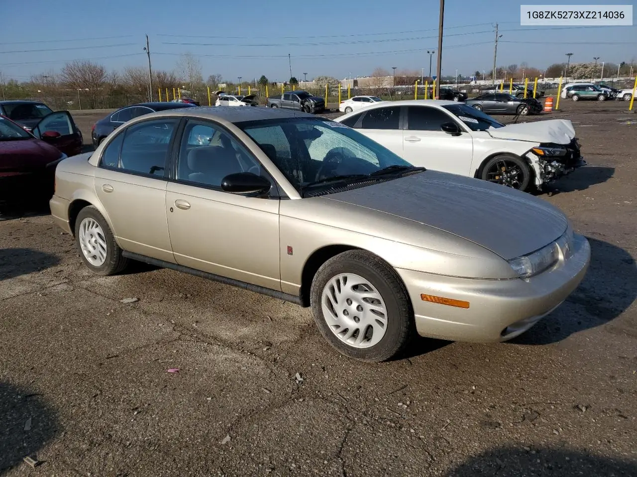 1999 Saturn Sl2 VIN: 1G8ZK5273XZ214036 Lot: 52038625