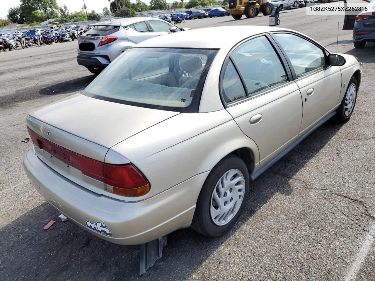 1999 Saturn Sl2 VIN: 1G8ZK5275XZ262816 Lot: 54144092