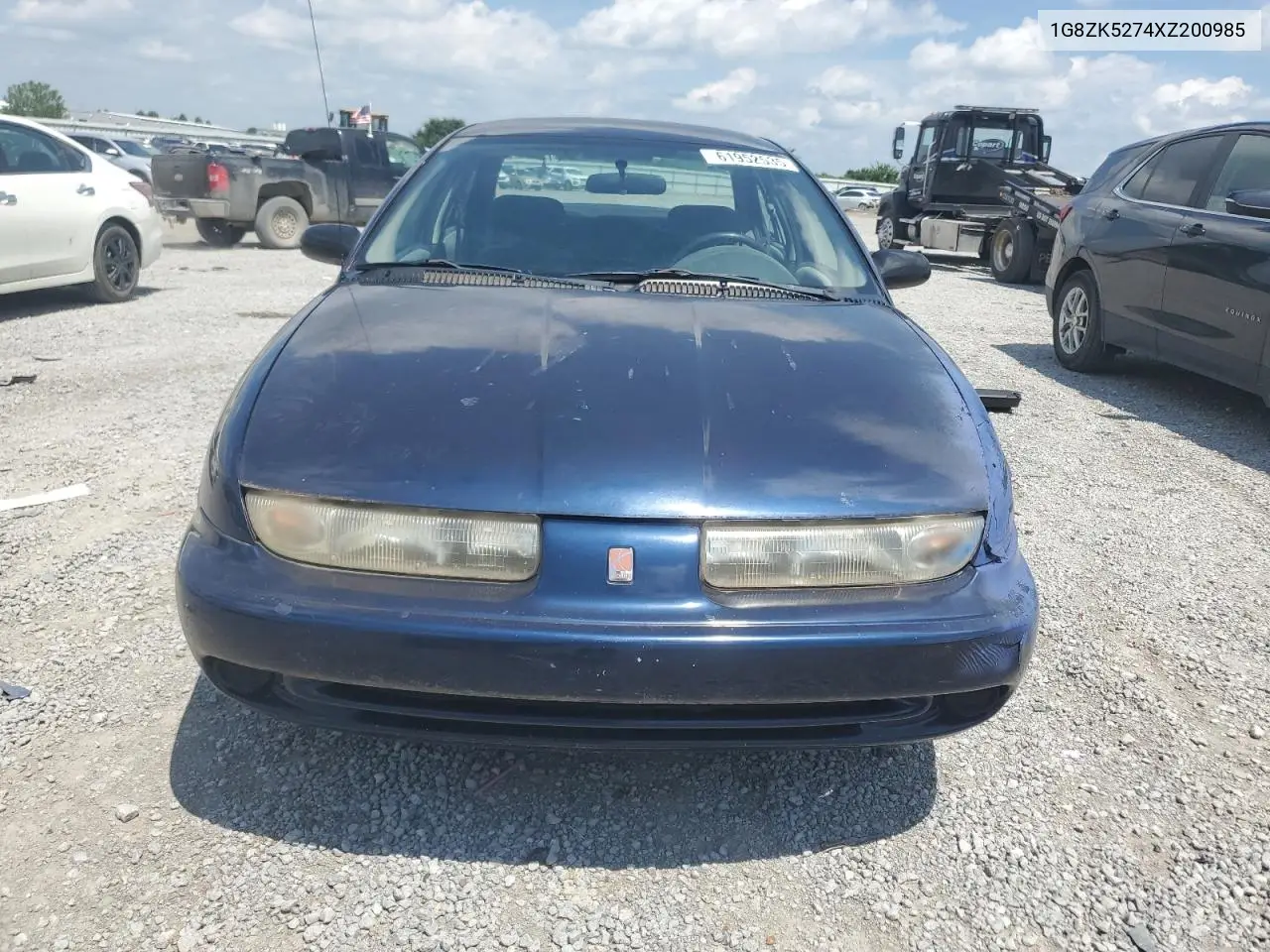 1999 Saturn Sl2 VIN: 1G8ZK5274XZ200985 Lot: 61952535