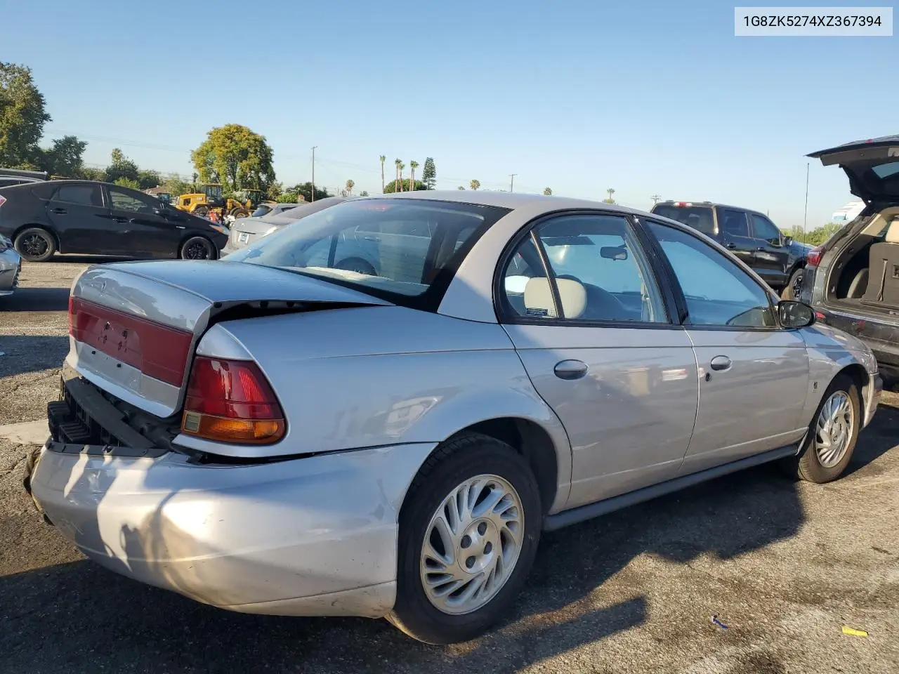 1999 Saturn Sl2 VIN: 1G8ZK5274XZ367394 Lot: 63863795