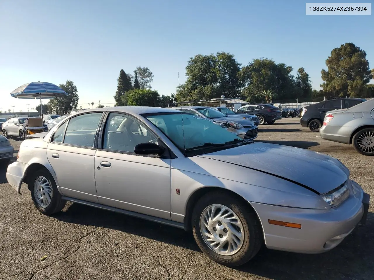 1999 Saturn Sl2 VIN: 1G8ZK5274XZ367394 Lot: 63863795