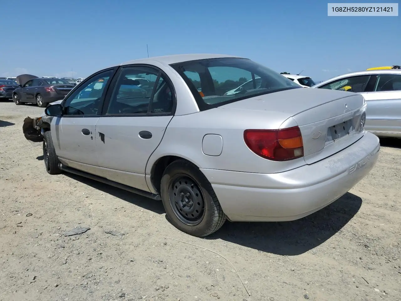 2000 Saturn Sl1 VIN: 1G8ZH5280YZ121421 Lot: 58169285