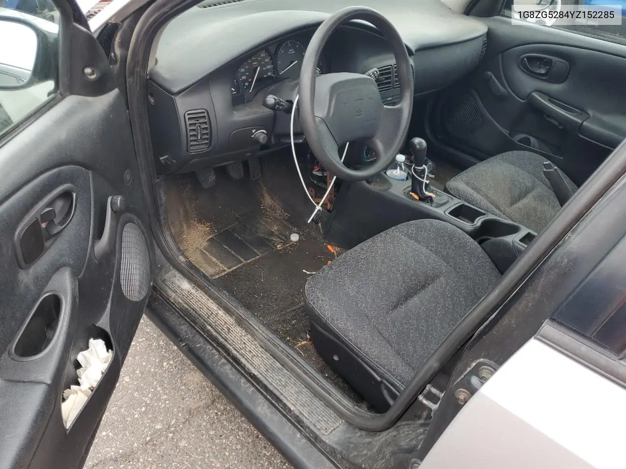 2000 Saturn Sl1 VIN: 1G8ZG5284YZ152285 Lot: 59344165