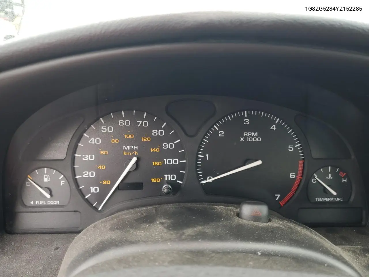 2000 Saturn Sl1 VIN: 1G8ZG5284YZ152285 Lot: 59344165