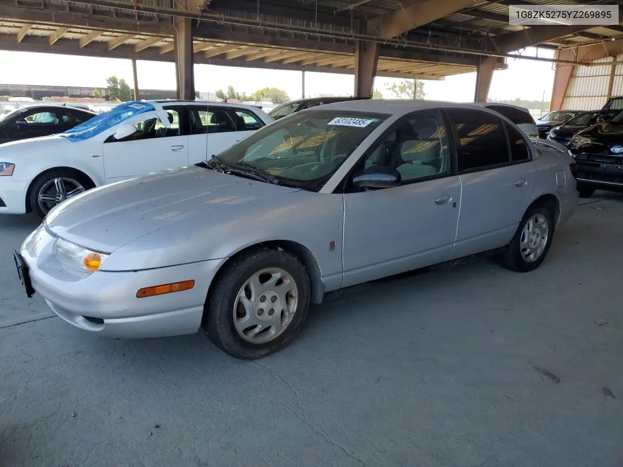 2000 Saturn Sl2 VIN: 1G8ZK5275YZ269895 Lot: 63102485