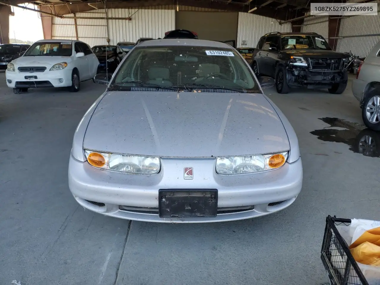 2000 Saturn Sl2 VIN: 1G8ZK5275YZ269895 Lot: 63102485