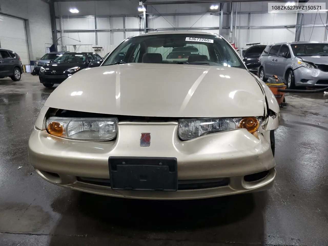 2000 Saturn Sl2 VIN: 1G8ZK5279YZ150571 Lot: 63672265