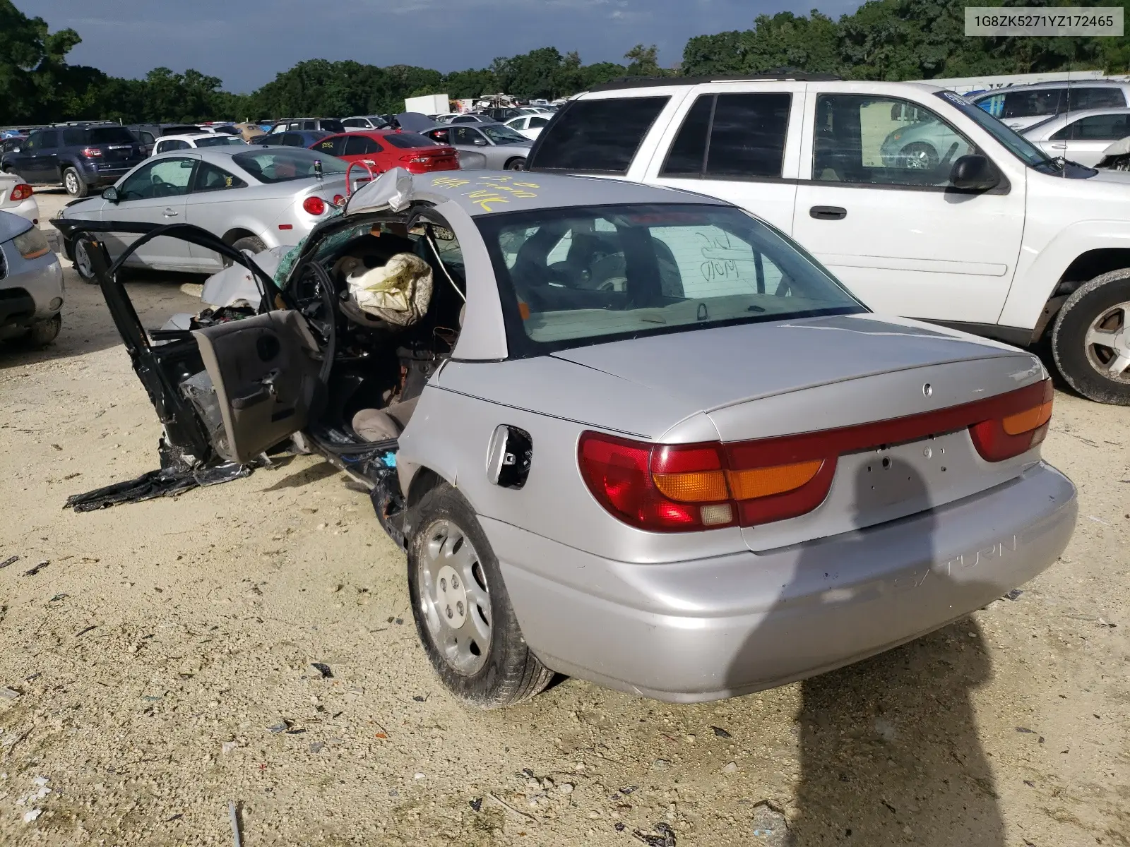 2000 Saturn Sl2 VIN: 1G8ZK5271YZ172465 Lot: 64353465