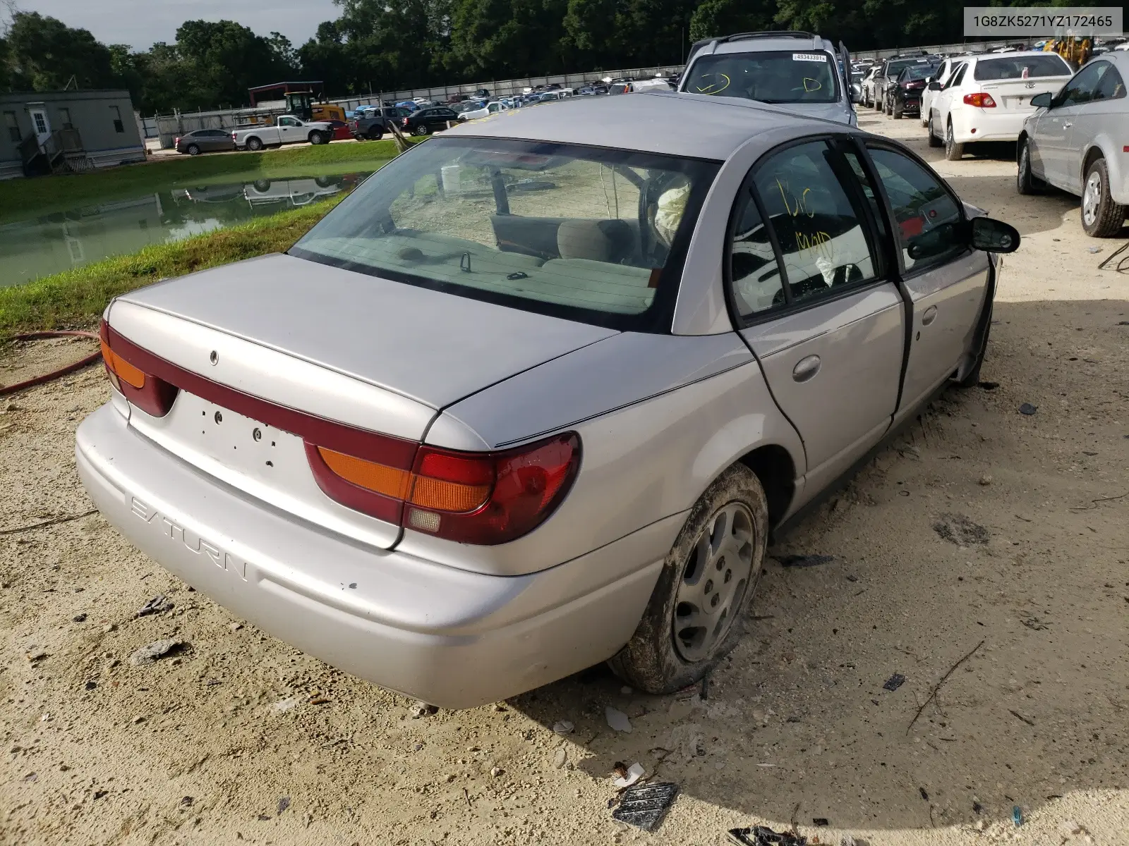 2000 Saturn Sl2 VIN: 1G8ZK5271YZ172465 Lot: 64353465