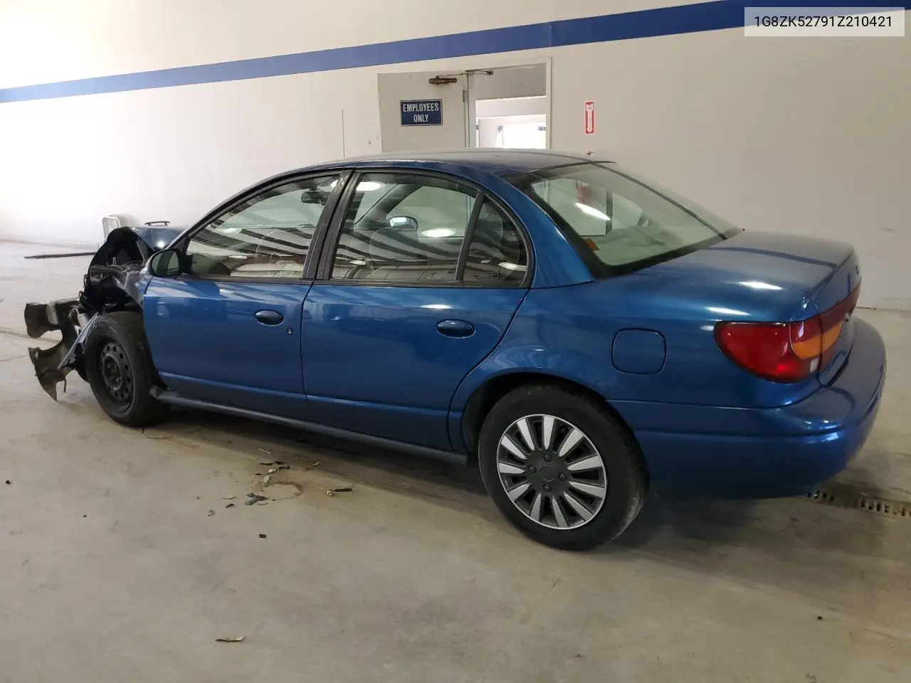 2001 Saturn Sl2 VIN: 1G8ZK52791Z210421 Lot: 48808595