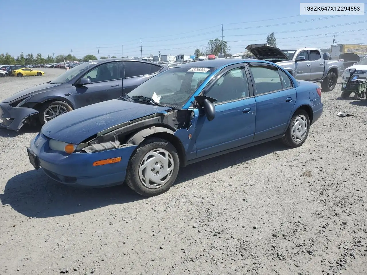 2001 Saturn Sl2 VIN: 1G8ZK547X1Z294553 Lot: 53786805
