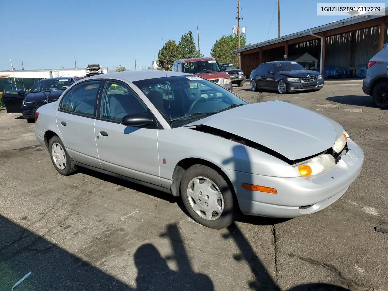 2001 Saturn Sl1 VIN: 1G8ZH52891Z317279 Lot: 55163885