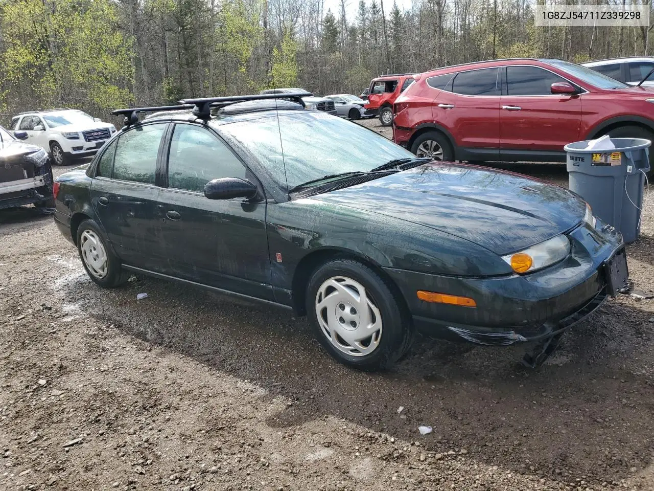 2001 Saturn Sl2 VIN: 1G8ZJ54711Z339298 Lot: 55686775