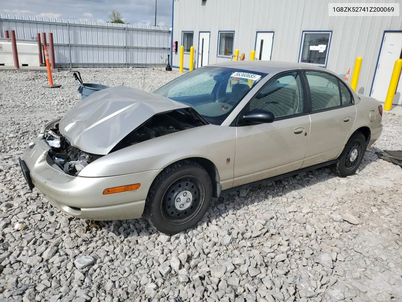 2001 Saturn Sl2 VIN: 1G8ZK52741Z200069 Lot: 56360685