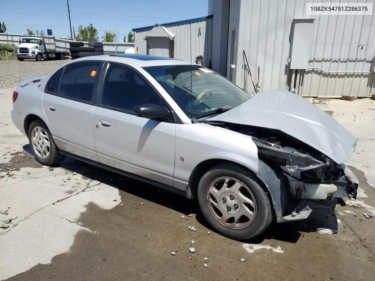 2001 Saturn Sl2 VIN: 1G8ZK54751Z286375 Lot: 57785845