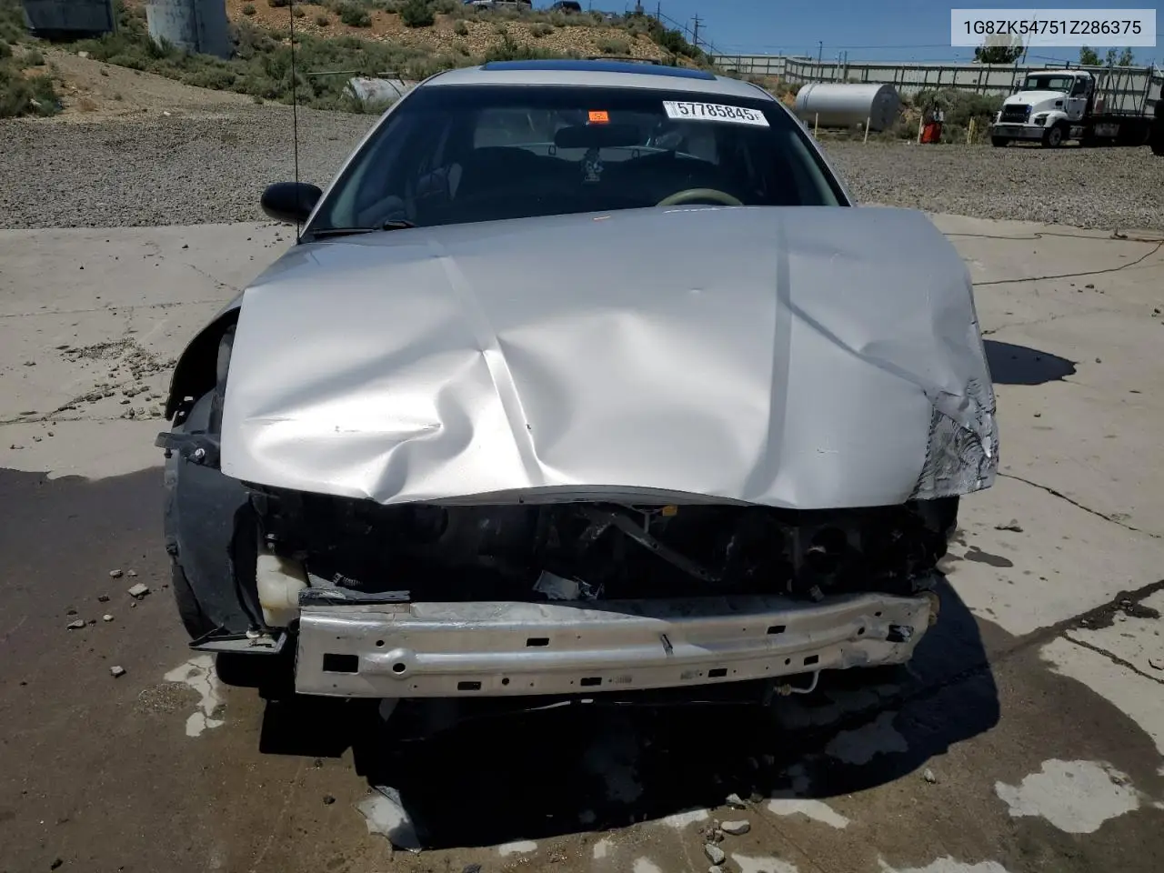 2001 Saturn Sl2 VIN: 1G8ZK54751Z286375 Lot: 57785845