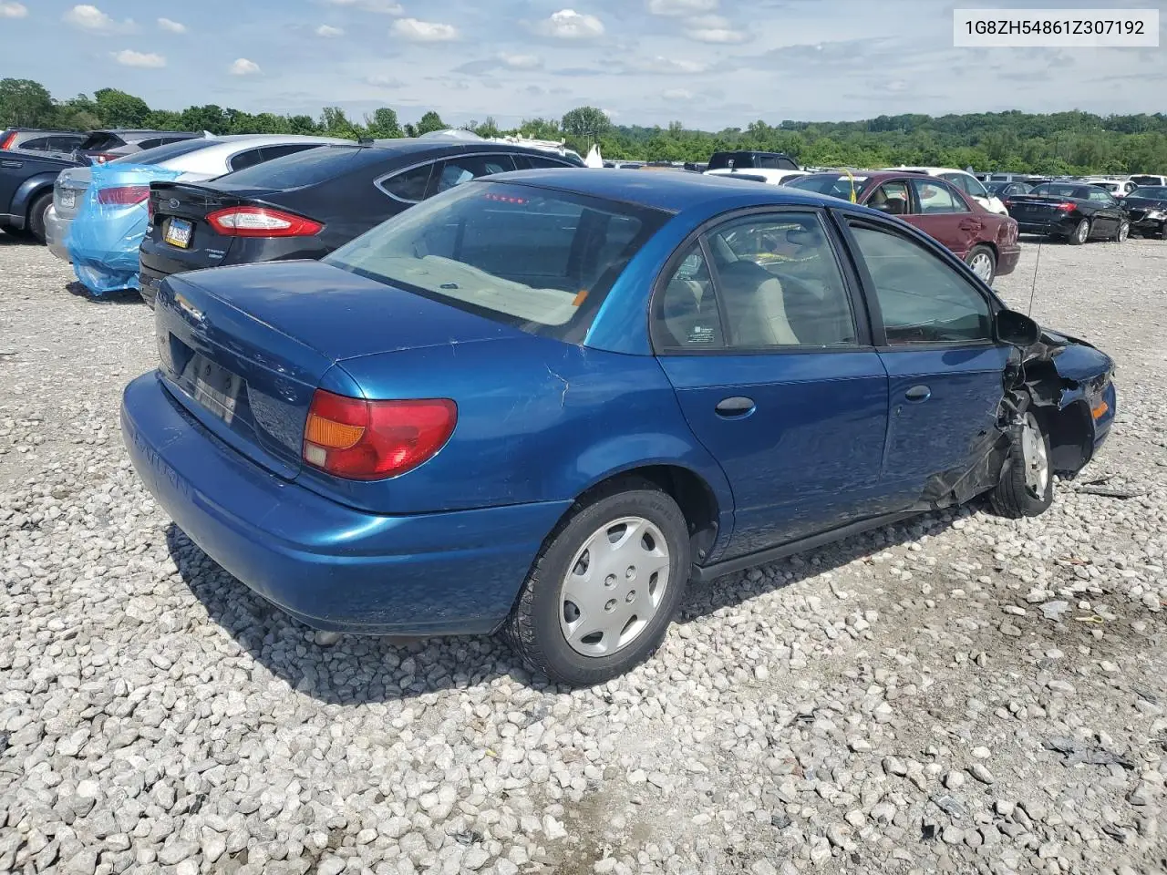 2001 Saturn Sl1 VIN: 1G8ZH54861Z307192 Lot: 58076335