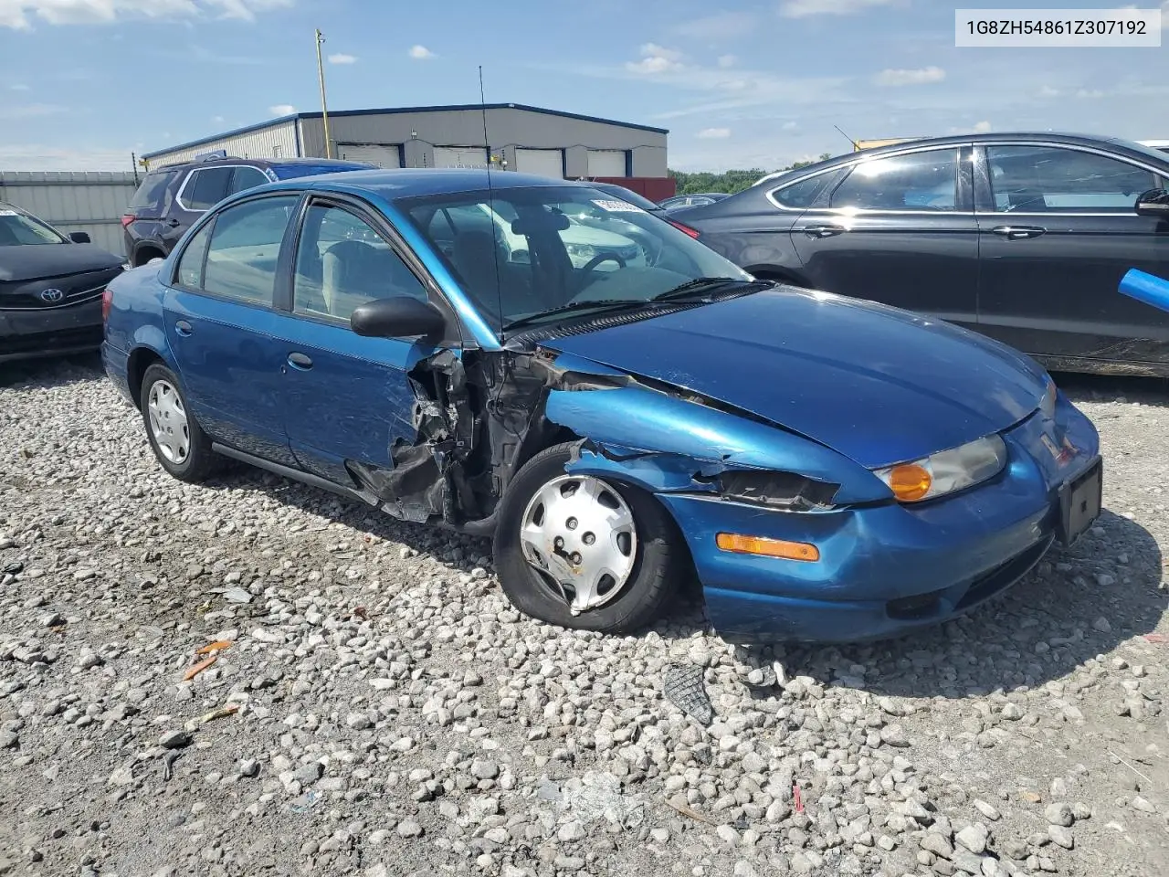 2001 Saturn Sl1 VIN: 1G8ZH54861Z307192 Lot: 58076335