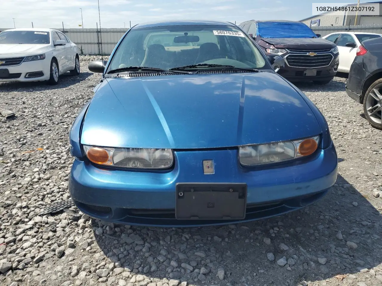 2001 Saturn Sl1 VIN: 1G8ZH54861Z307192 Lot: 58076335