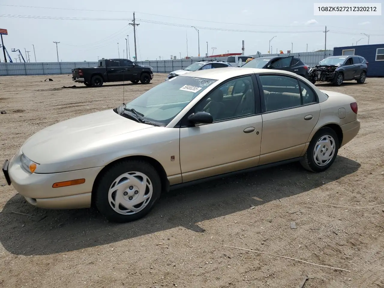 2001 Saturn Sl2 VIN: 1G8ZK52721Z320212 Lot: 58468265