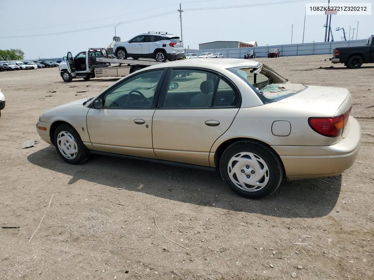 2001 Saturn Sl2 VIN: 1G8ZK52721Z320212 Lot: 58468265