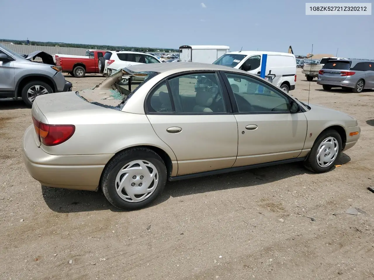 2001 Saturn Sl2 VIN: 1G8ZK52721Z320212 Lot: 58468265