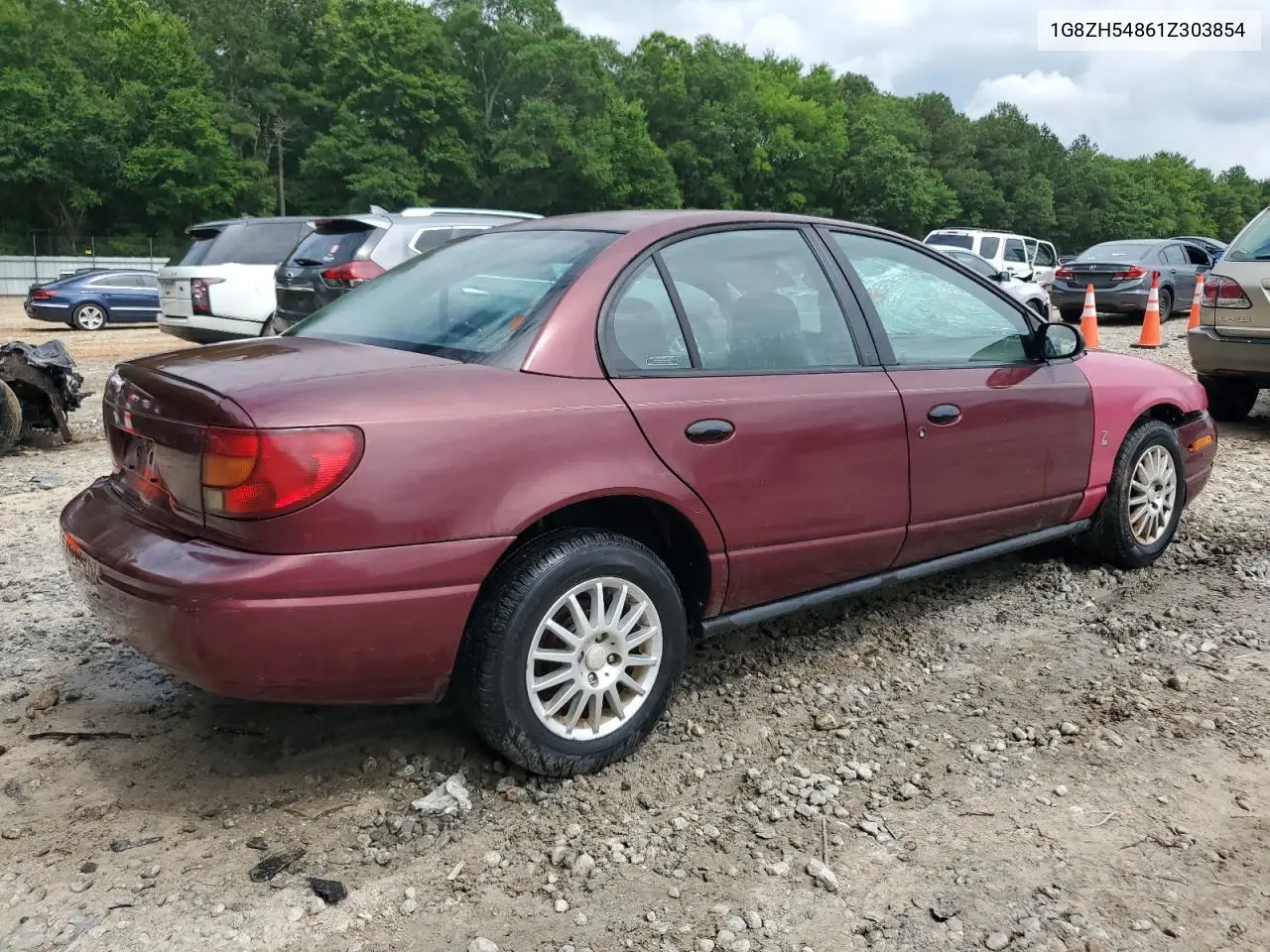 2001 Saturn Sl1 VIN: 1G8ZH54861Z303854 Lot: 59686485