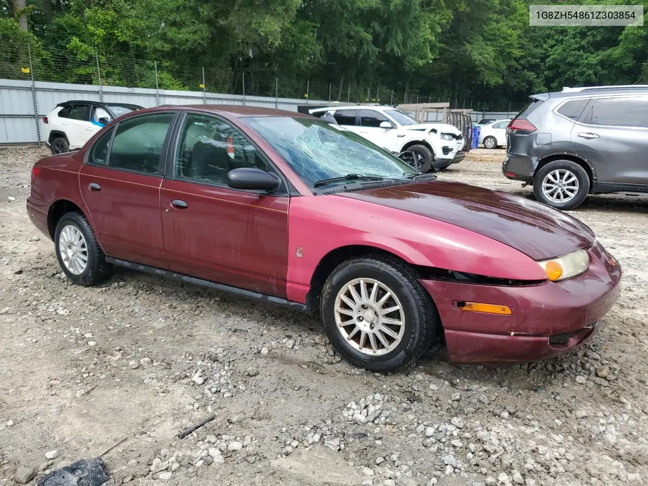 2001 Saturn Sl1 VIN: 1G8ZH54861Z303854 Lot: 59686485