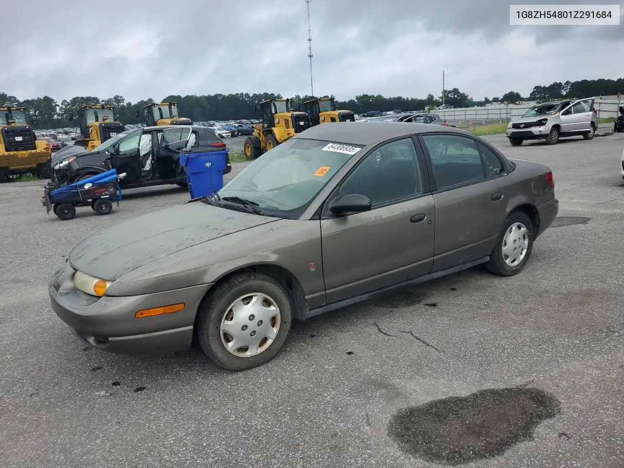 2001 Saturn Sl1 VIN: 1G8ZH54801Z291684 Lot: 64306935
