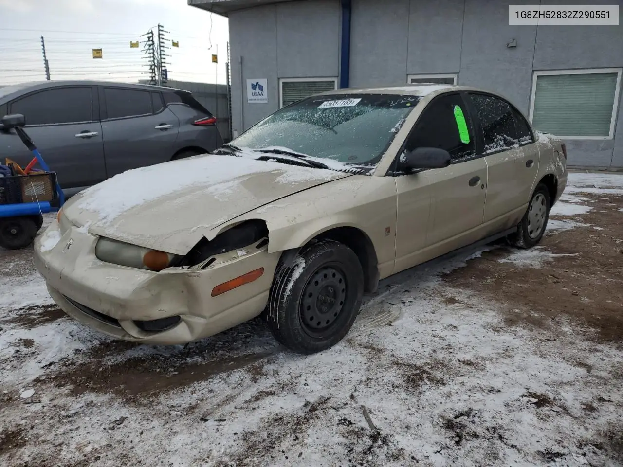 2002 Saturn Sl1 VIN: 1G8ZH52832Z290551 Lot: 45057165