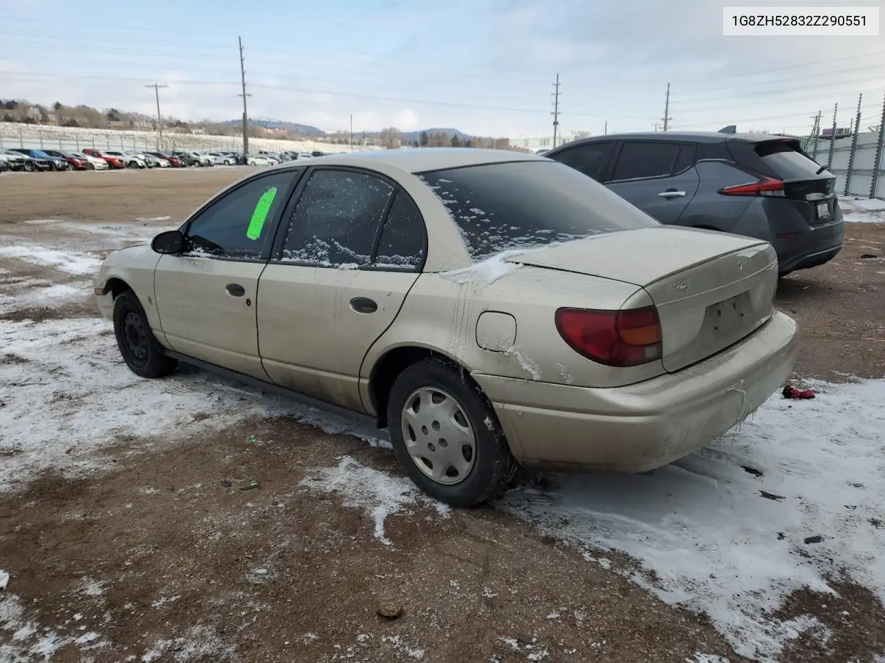 2002 Saturn Sl1 VIN: 1G8ZH52832Z290551 Lot: 45057165