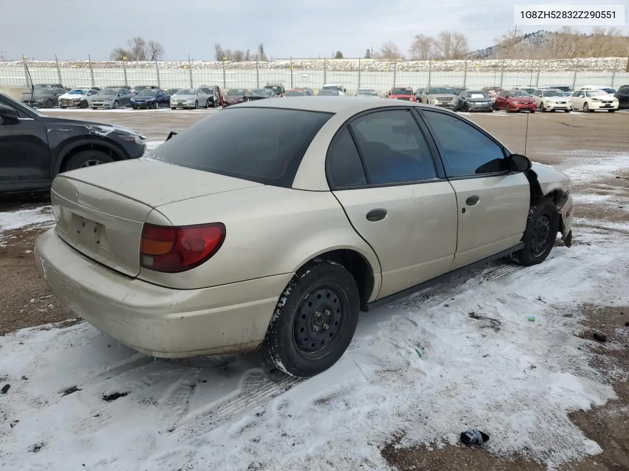 2002 Saturn Sl1 VIN: 1G8ZH52832Z290551 Lot: 45057165