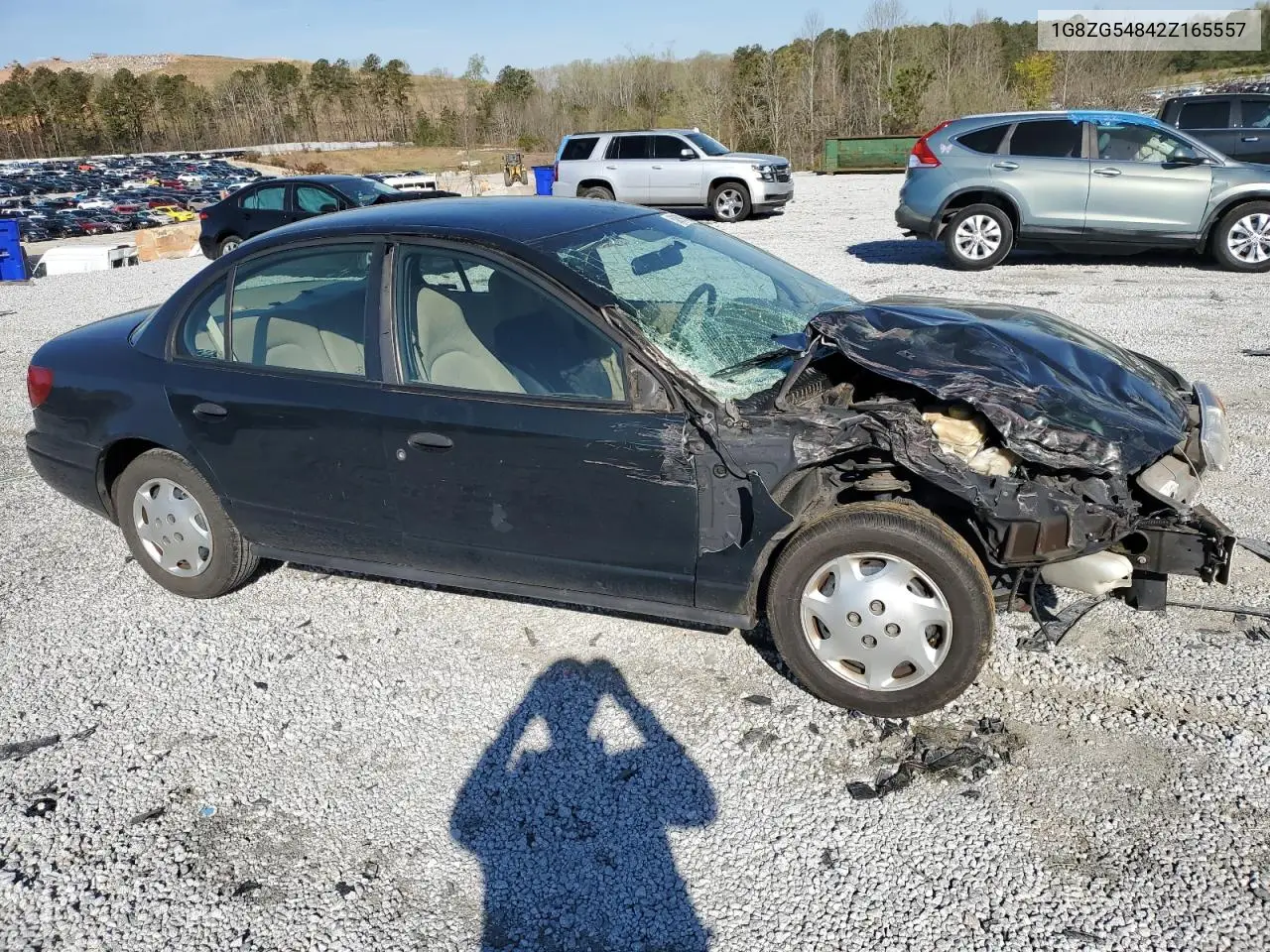 2002 Saturn Sl1 VIN: 1G8ZG54842Z165557 Lot: 50699145