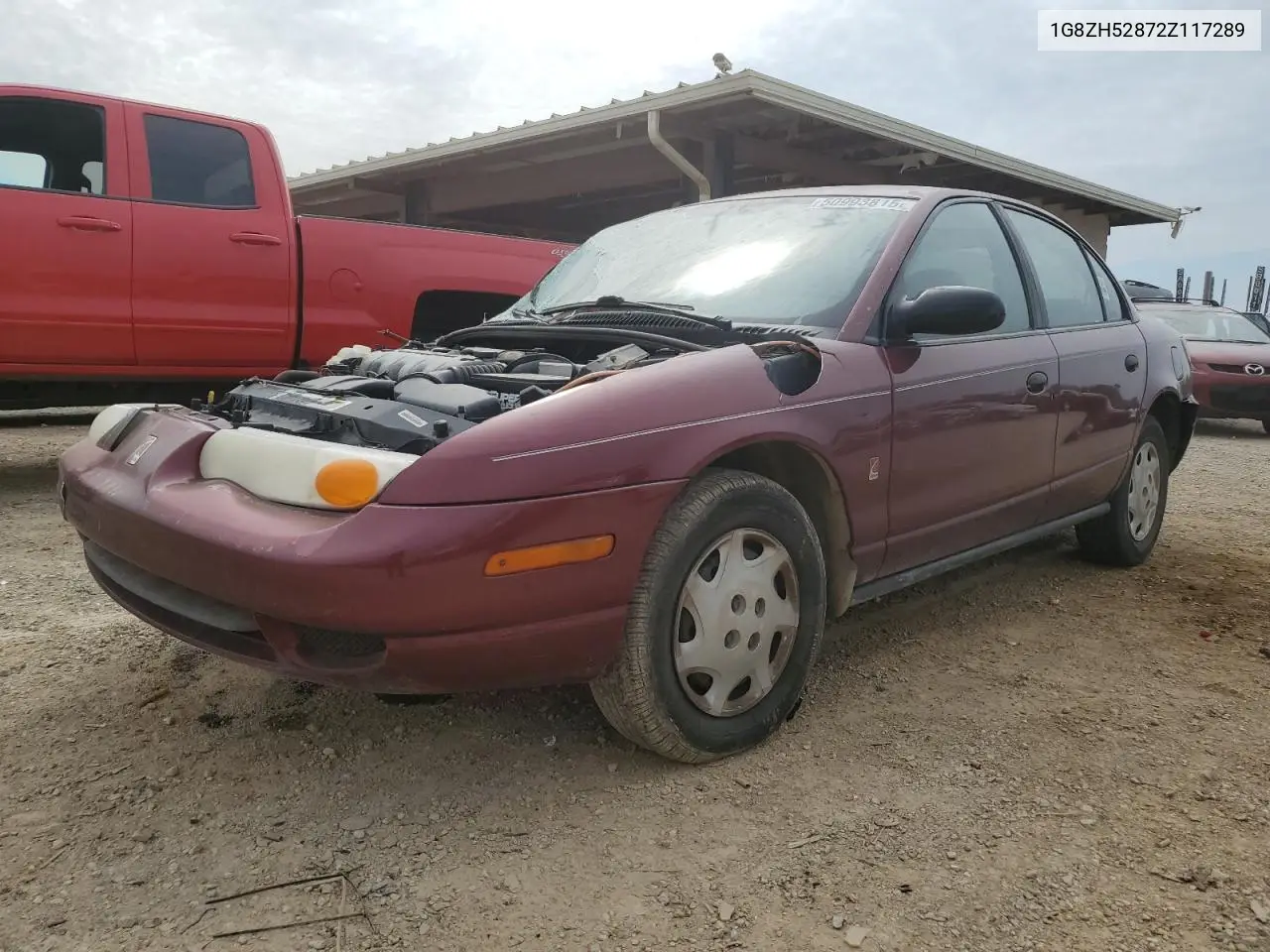2002 Saturn Sl1 VIN: 1G8ZH52872Z117289 Lot: 50993815