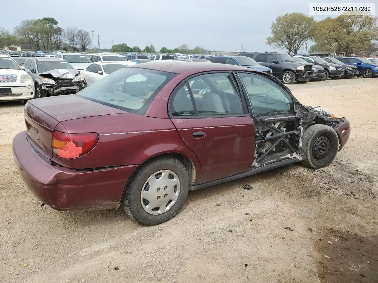 2002 Saturn Sl1 VIN: 1G8ZH52872Z117289 Lot: 50993815
