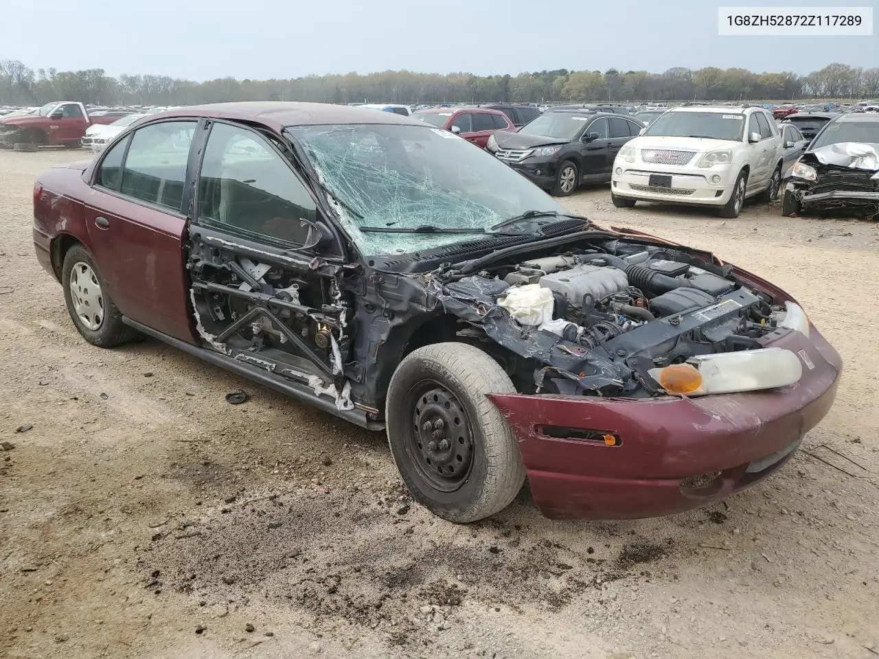 2002 Saturn Sl1 VIN: 1G8ZH52872Z117289 Lot: 50993815