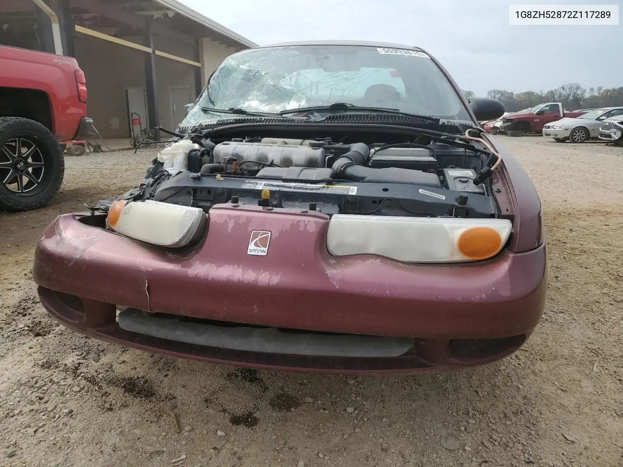 2002 Saturn Sl1 VIN: 1G8ZH52872Z117289 Lot: 50993815
