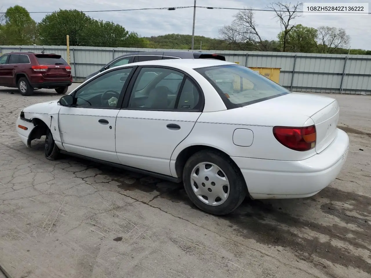 2002 Saturn Sl1 VIN: 1G8ZH52842Z136222 Lot: 53687125