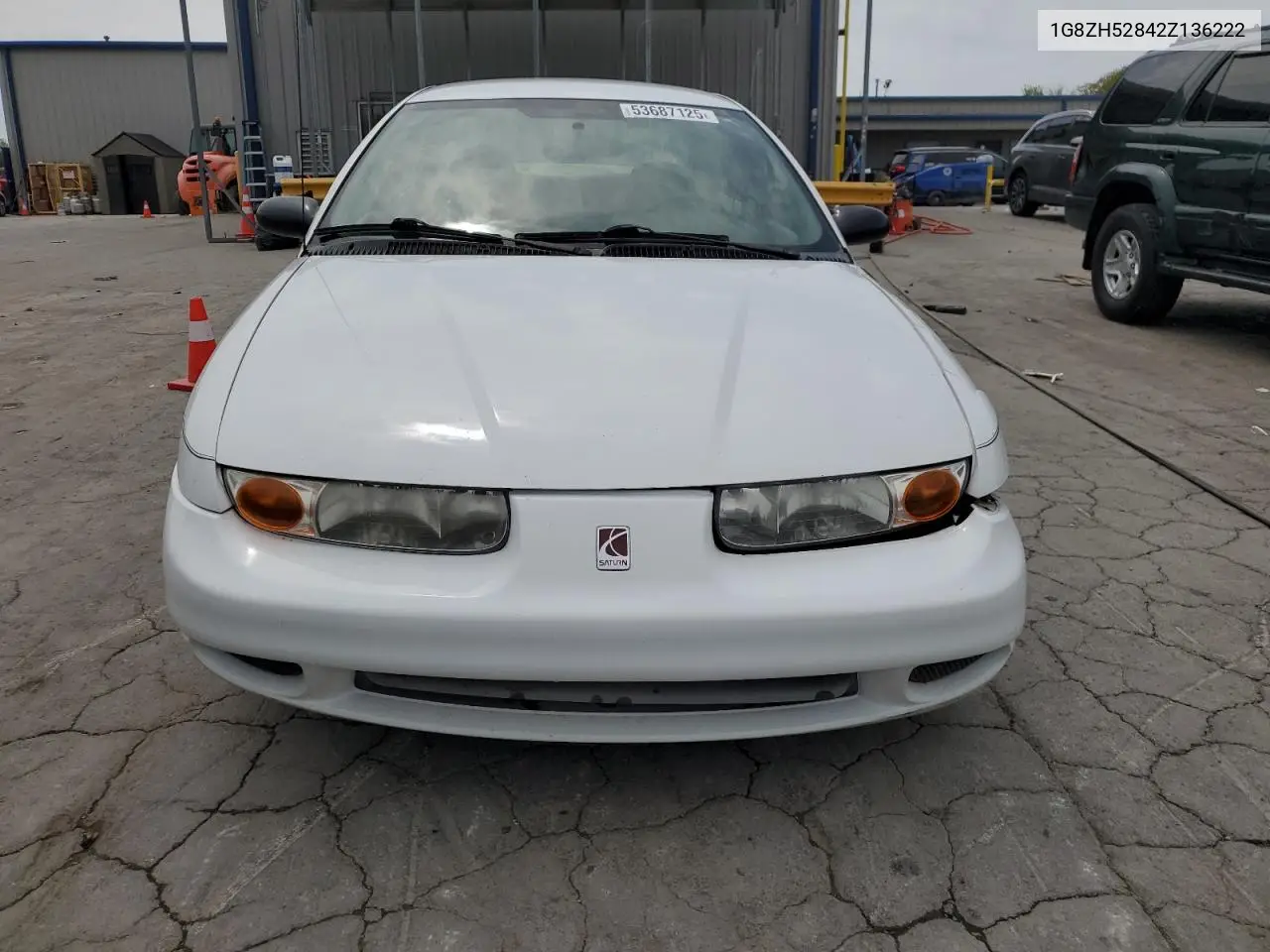 2002 Saturn Sl1 VIN: 1G8ZH52842Z136222 Lot: 53687125