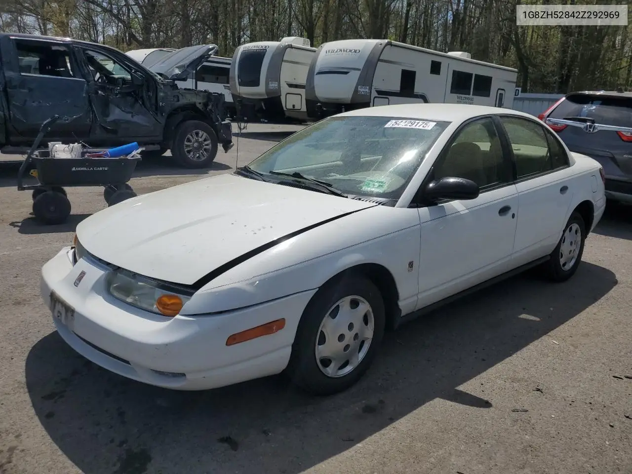 2002 Saturn Sl1 VIN: 1G8ZH52842Z292969 Lot: 54429175