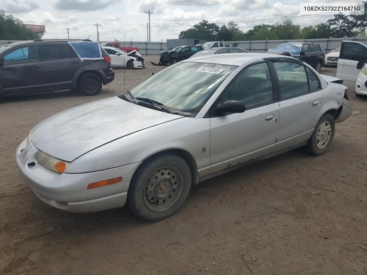 2002 Saturn Sl2 VIN: 1G8ZK52732Z164750 Lot: 54719395