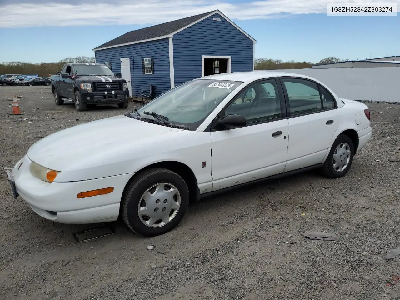 2002 Saturn Sl1 VIN: 1G8ZH52842Z303274 Lot: 55164235