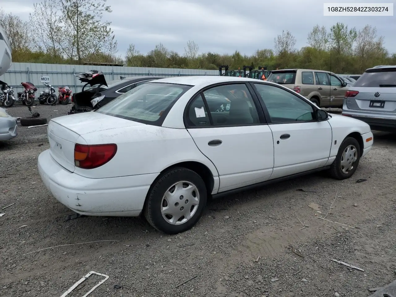 2002 Saturn Sl1 VIN: 1G8ZH52842Z303274 Lot: 55164235