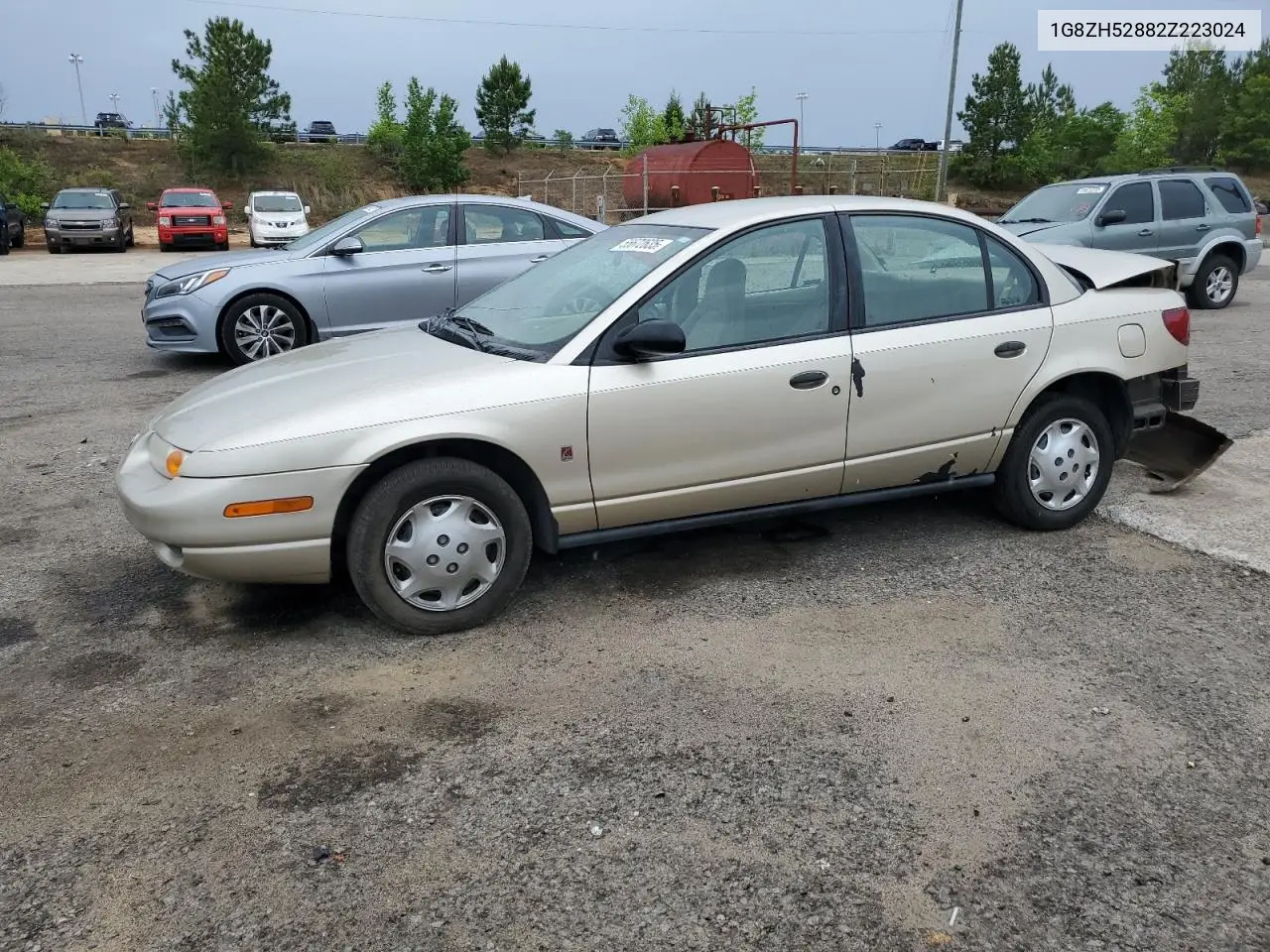 2002 Saturn Sl1 VIN: 1G8ZH52882Z223024 Lot: 55672635