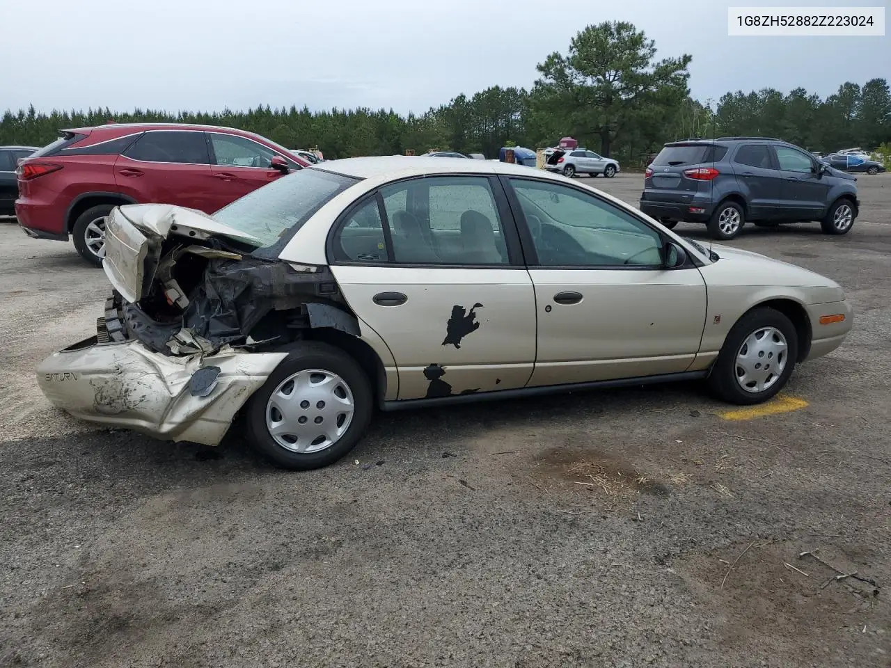 2002 Saturn Sl1 VIN: 1G8ZH52882Z223024 Lot: 55672635